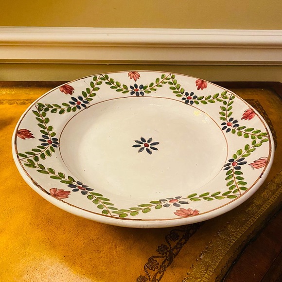 Large 12" Platter Authorized Copy Made in Portugal Serving Plate - Picture 3 of 6